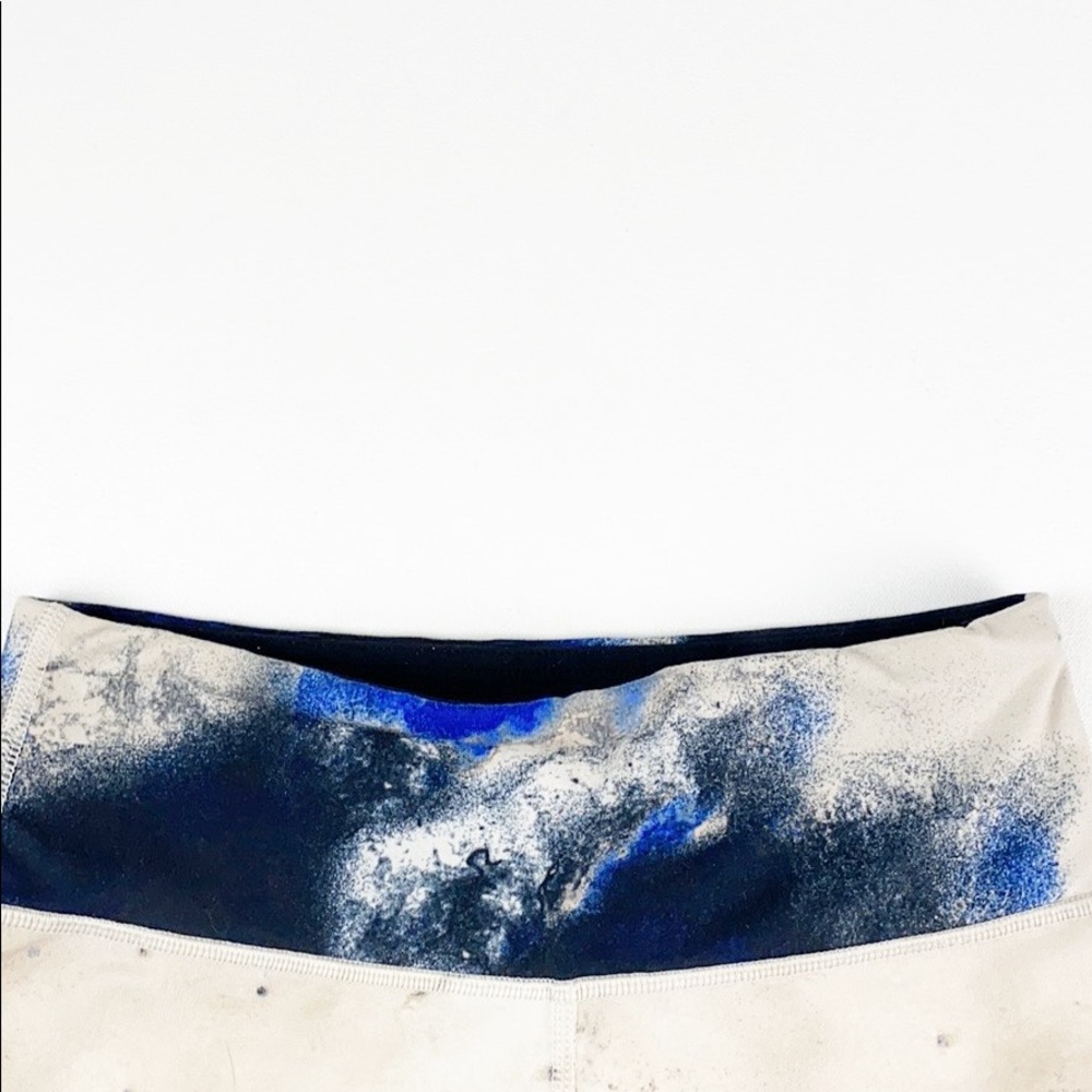 Sold Lululemon Wunder Under Crop Milky Way Multi - Picture 8 of 8